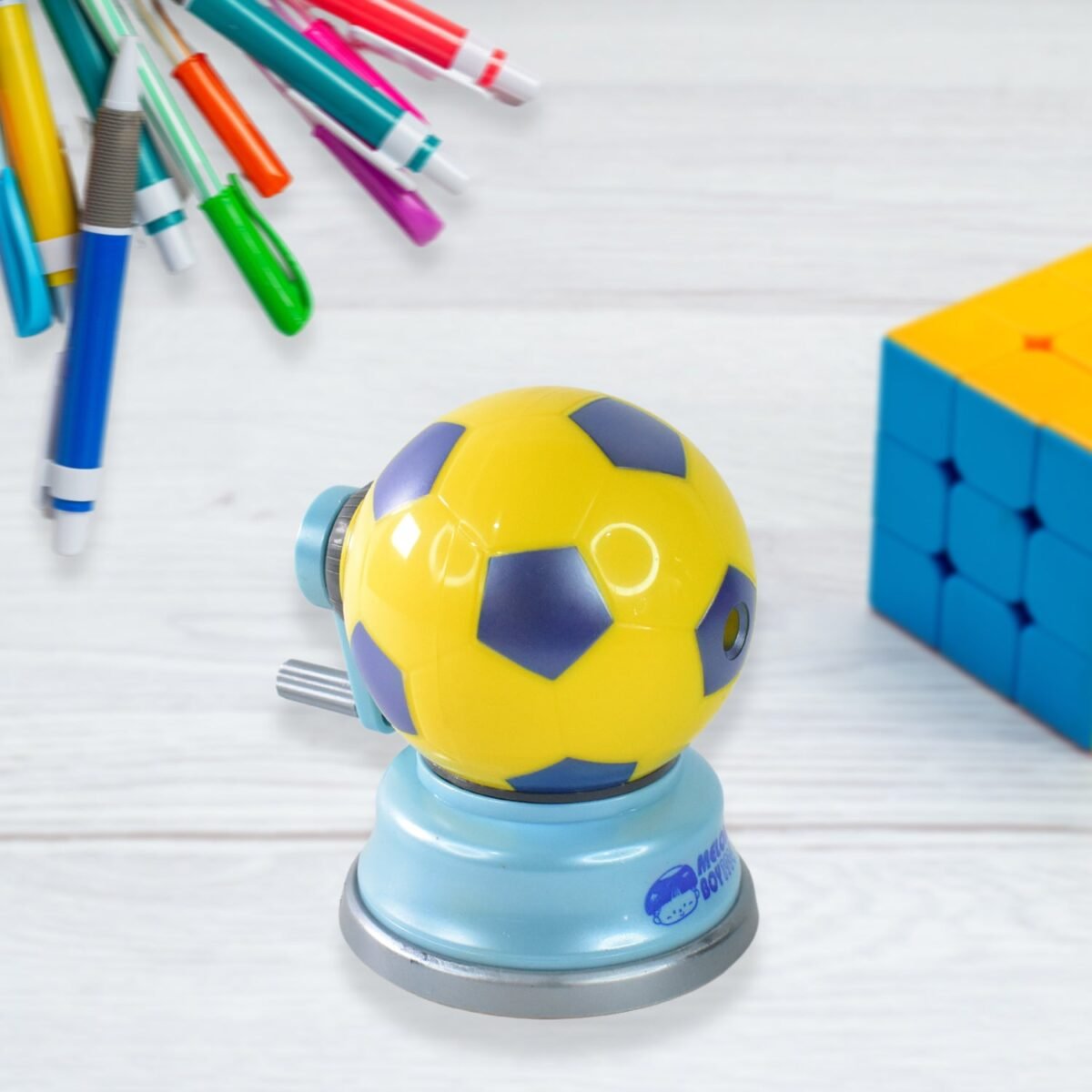 Football Design Pencil Sharpener (1 Pc) - Image 1