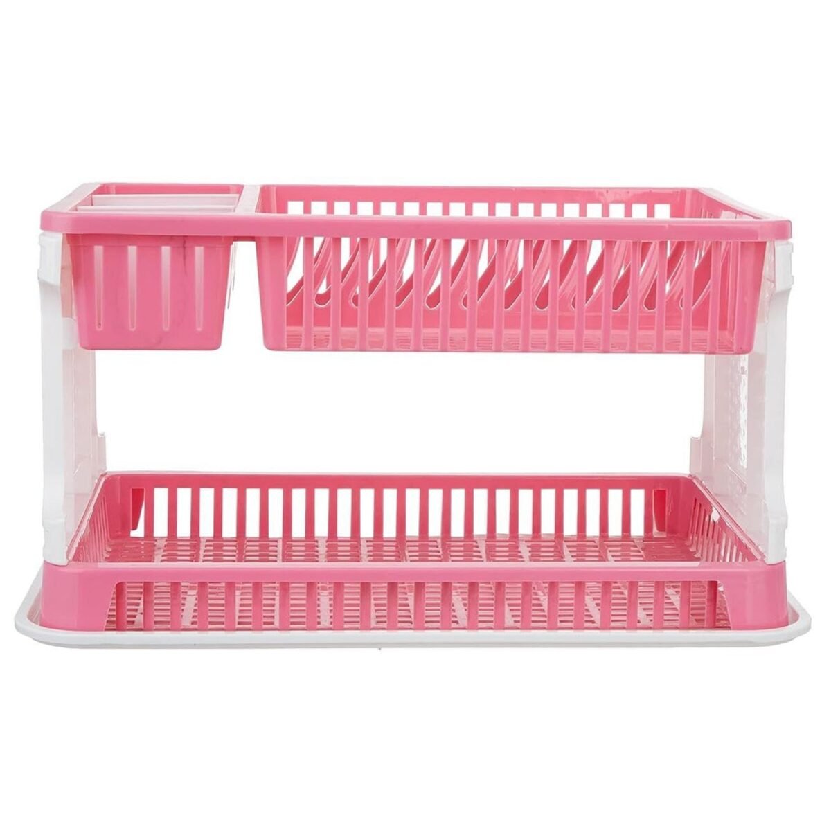 Plastic Kitchen Organizer Rack with Water Storing Tray - Image 5