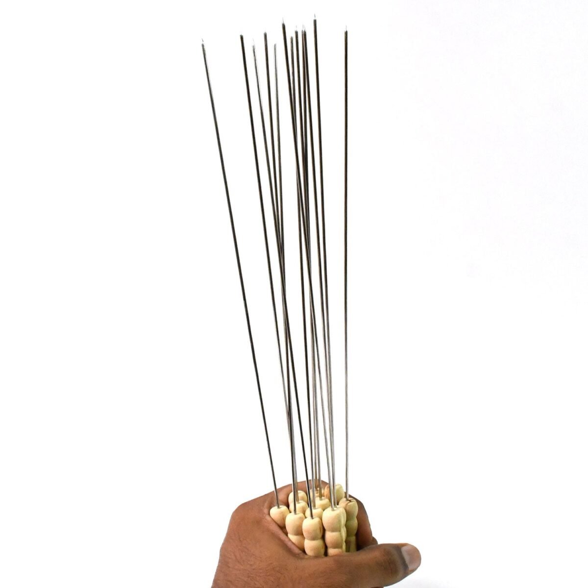 BBQ Tandoor Skewers Grill Sticks for Barbecue (Pack of 12) - Image 6