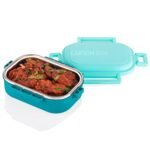 Insulated Testy Stainless Steel Leakproof Lunch Box With Spoon (1 Set) - Image 8