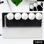 5 Slots Adhesive Desk Cable Cord Holder for Charging Cable (1 Pc / Mix Color) - Image 2