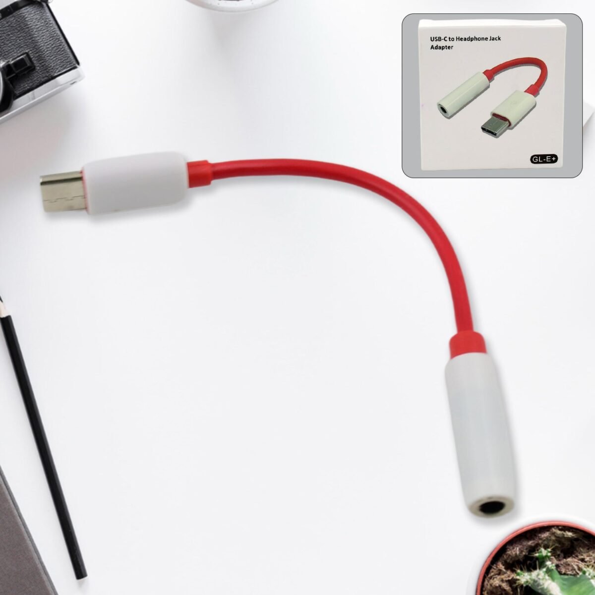 USB Type C to Headphone Jack Audio Connector (1 Pc) - Image 2