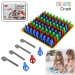 Plastic Color Crush Game Board, A Puzzle Game, Challenge's Educational Board Game's, Game for Kids & Adults, Birthday Gift (1 Set) - Image 5