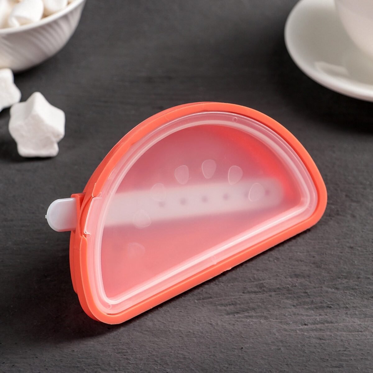 Silicone Ice Cream and Ice  Moulds - Watermelon sicle Molds, DIY Kitchen Tool for Ice Treats - Image 3