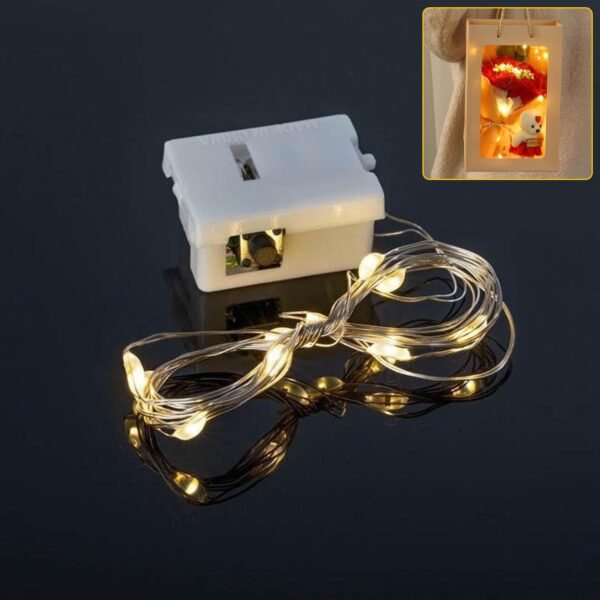 Fairy Lights Multi LED String Light, Mini Battery Operated (1 Pc)