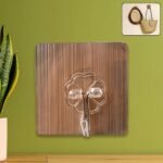 Adhesive Heavy-Duty Hooks for Kitchen and Bathroom (1 Pc / 6×6 Cm)