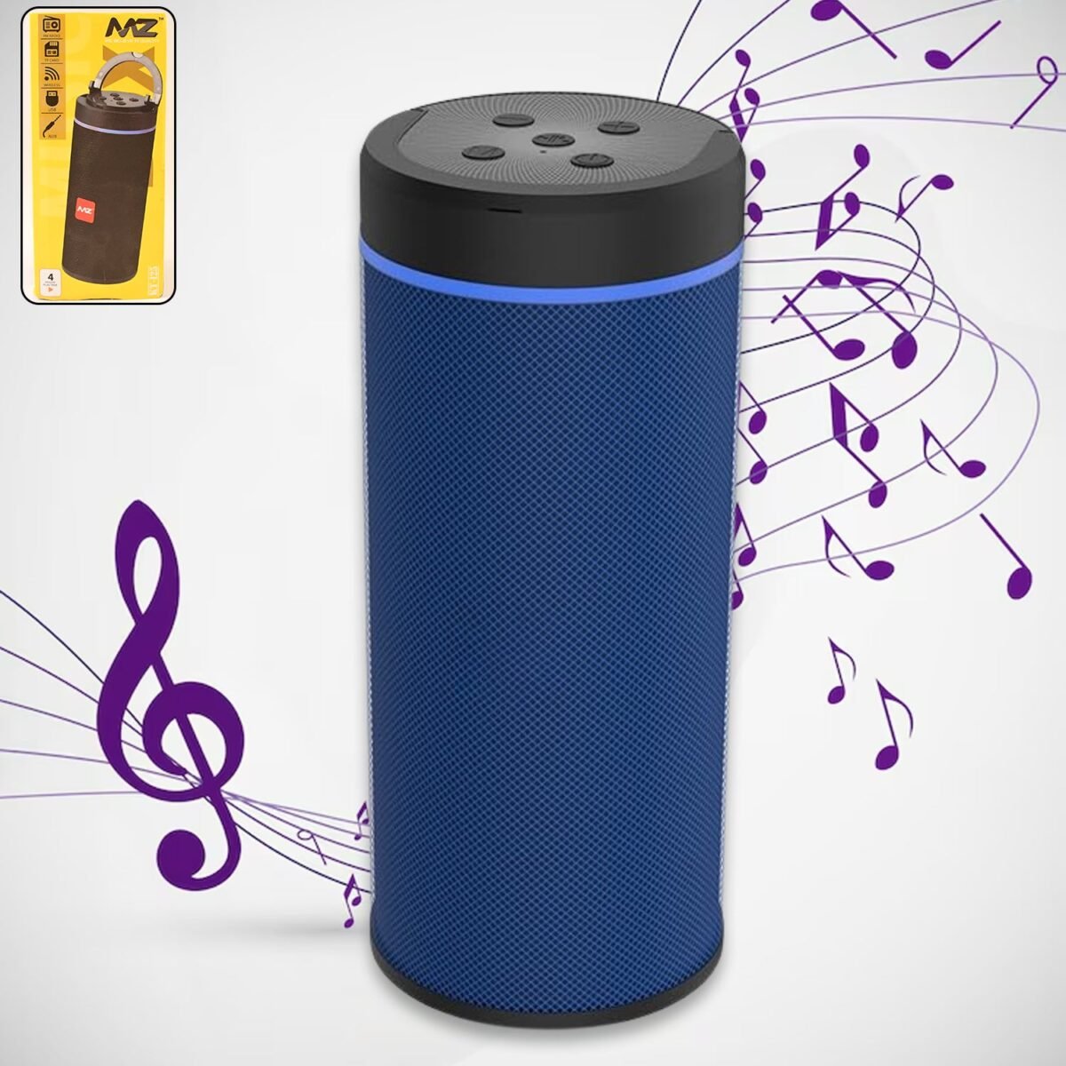 Portable Speaker / Rechargeable / Splash Proof Wireless High Sound Bluetooth Speaker, Blootuth speaker (media player) - Image 1