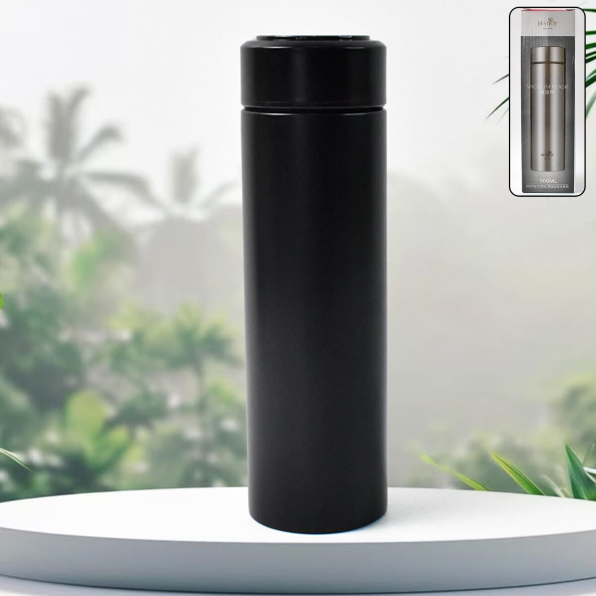 Stainless Steel Insulated Vacuum Flask Water Bottle (500 ml Approx) - Image 6
