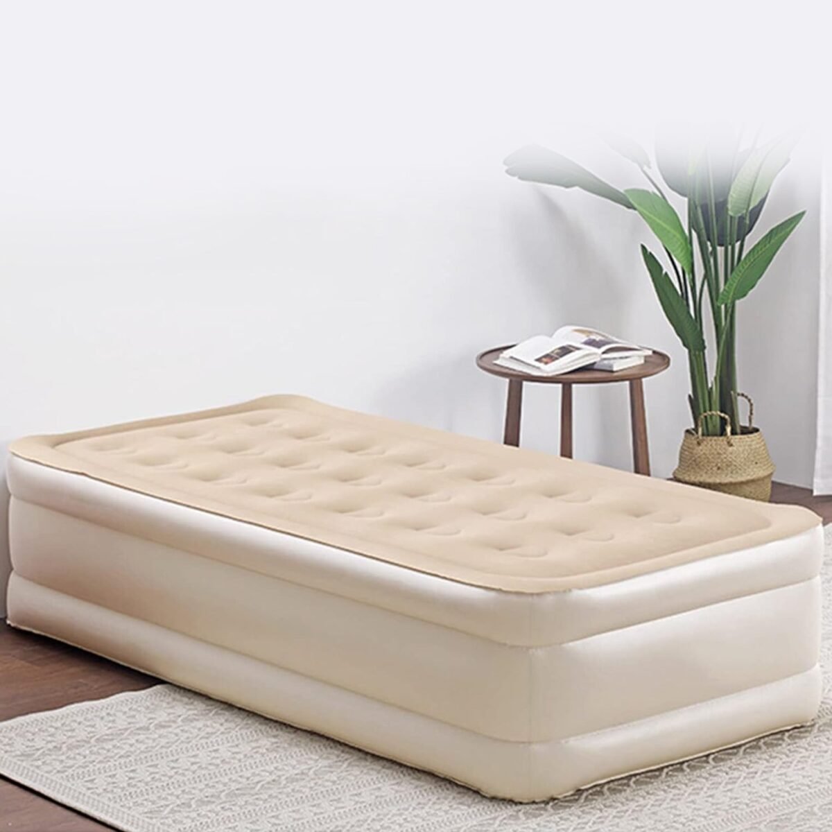 Portable Inflatable Bed Folding Lazy Bed (190x100x40 Cm / 1 Pc) - Image 1