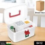 Medical Storage Box with Detachable Tray & Handle - Image 2