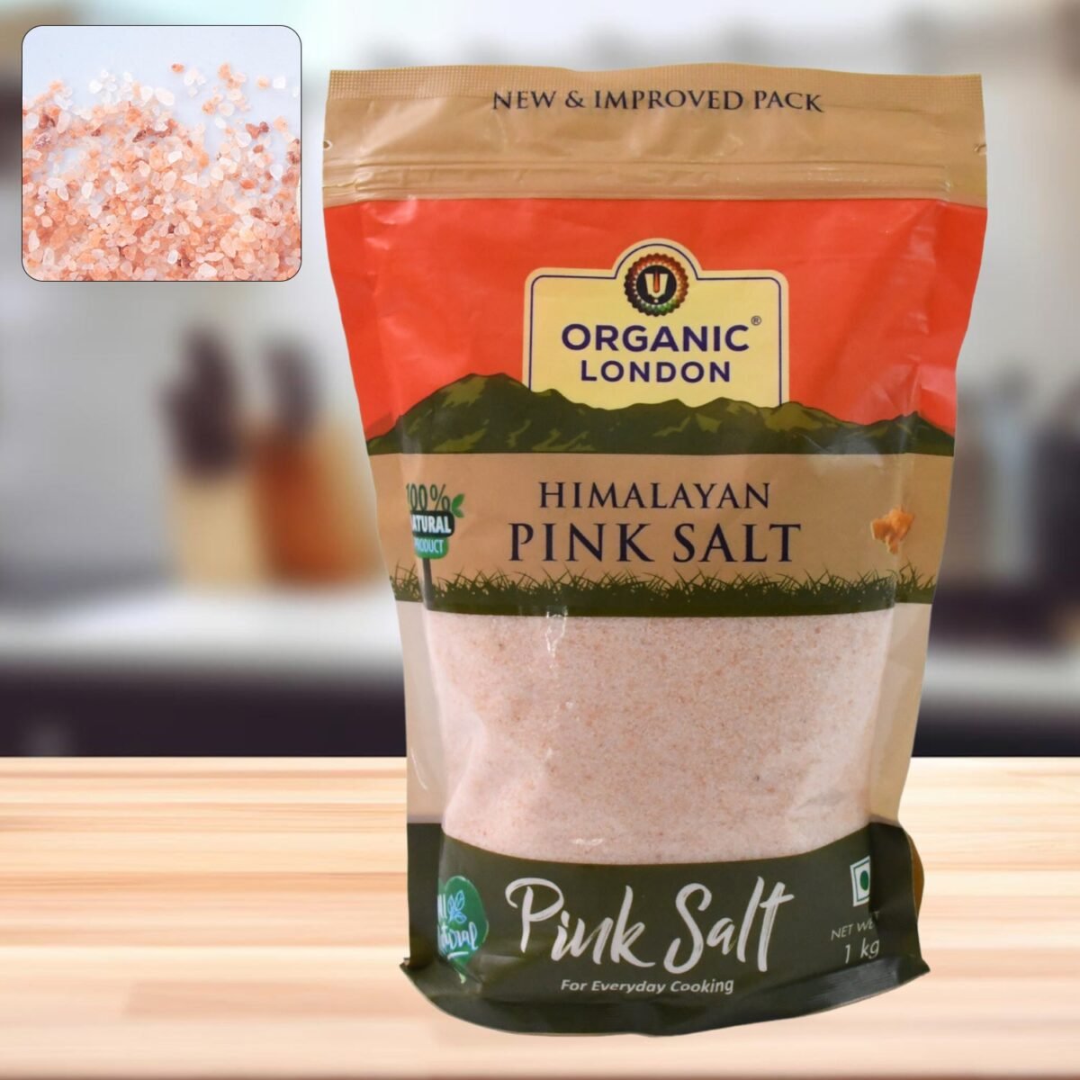 Organic Himalayan Pink Salt (1 Kg) - Image 1