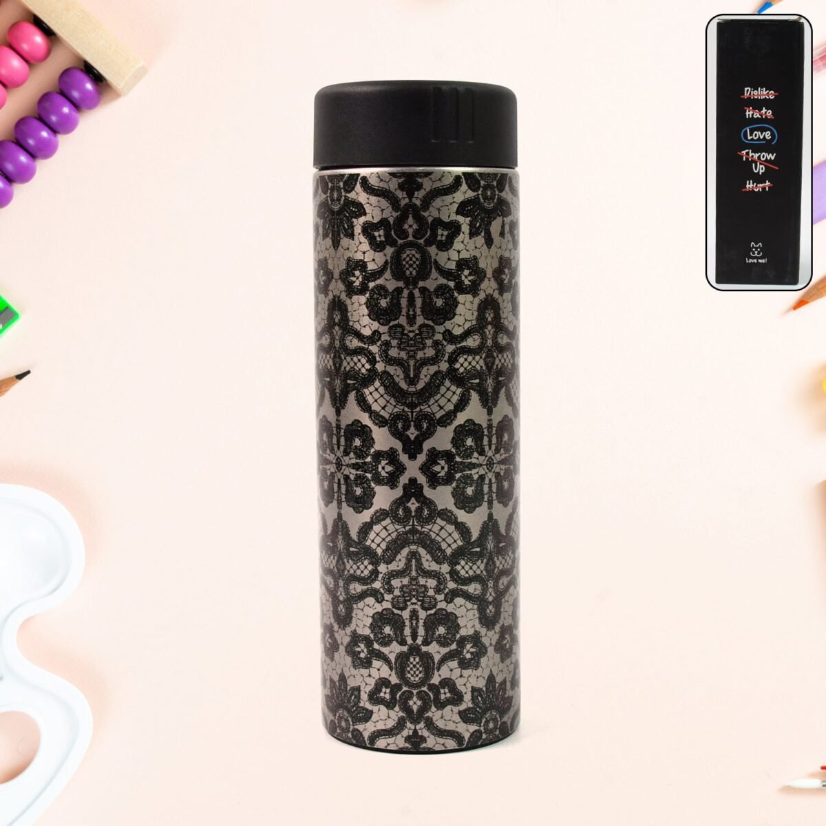 Water Bottle for Kids – Insulated Stainless Steel Bottle (350 ML Approx) - Image 4