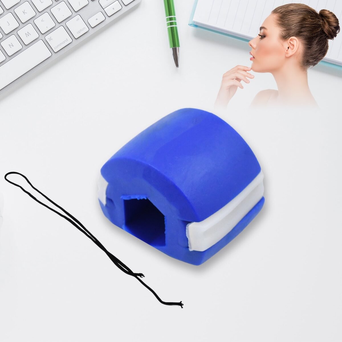 Dark Blue Mouth Exerciser – Fast Jaw Sculpting & Chisel Trainer - Image 6