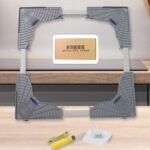 Adjustable Washing Machine Stand (1 Pc / 67×67 Cm Long Adjust)