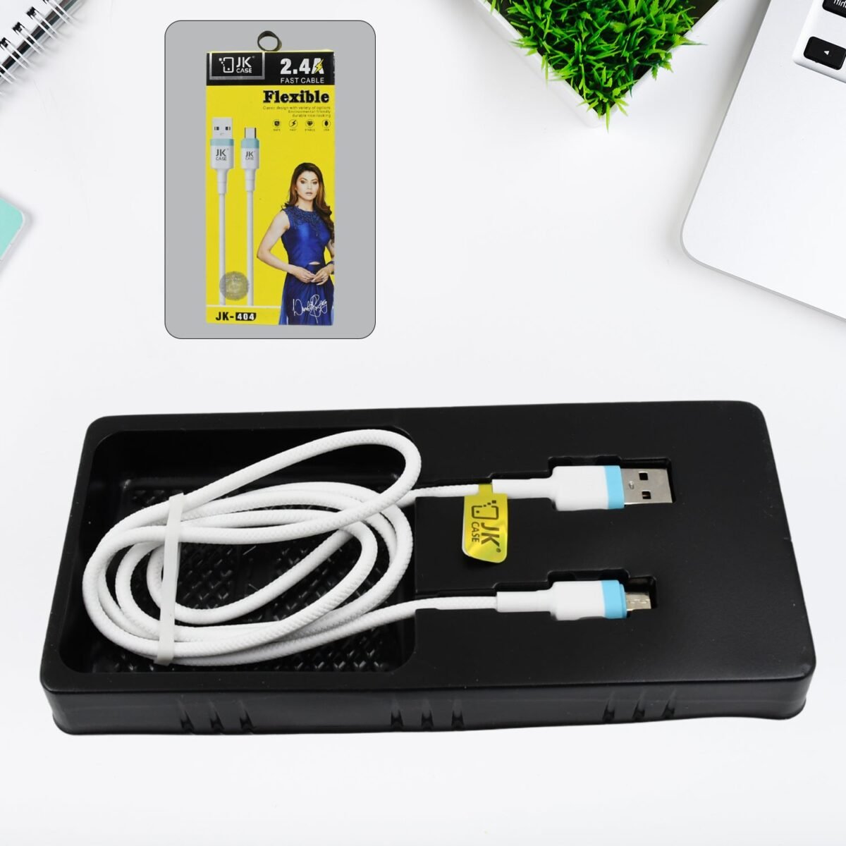 JK 2.4A Fast Charging for android & Data Transfer (1 Pc) - Image 1