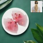 Hair Bow Knot Clip Suitable For Girls (1 Pc), Hair accessories - Image 4