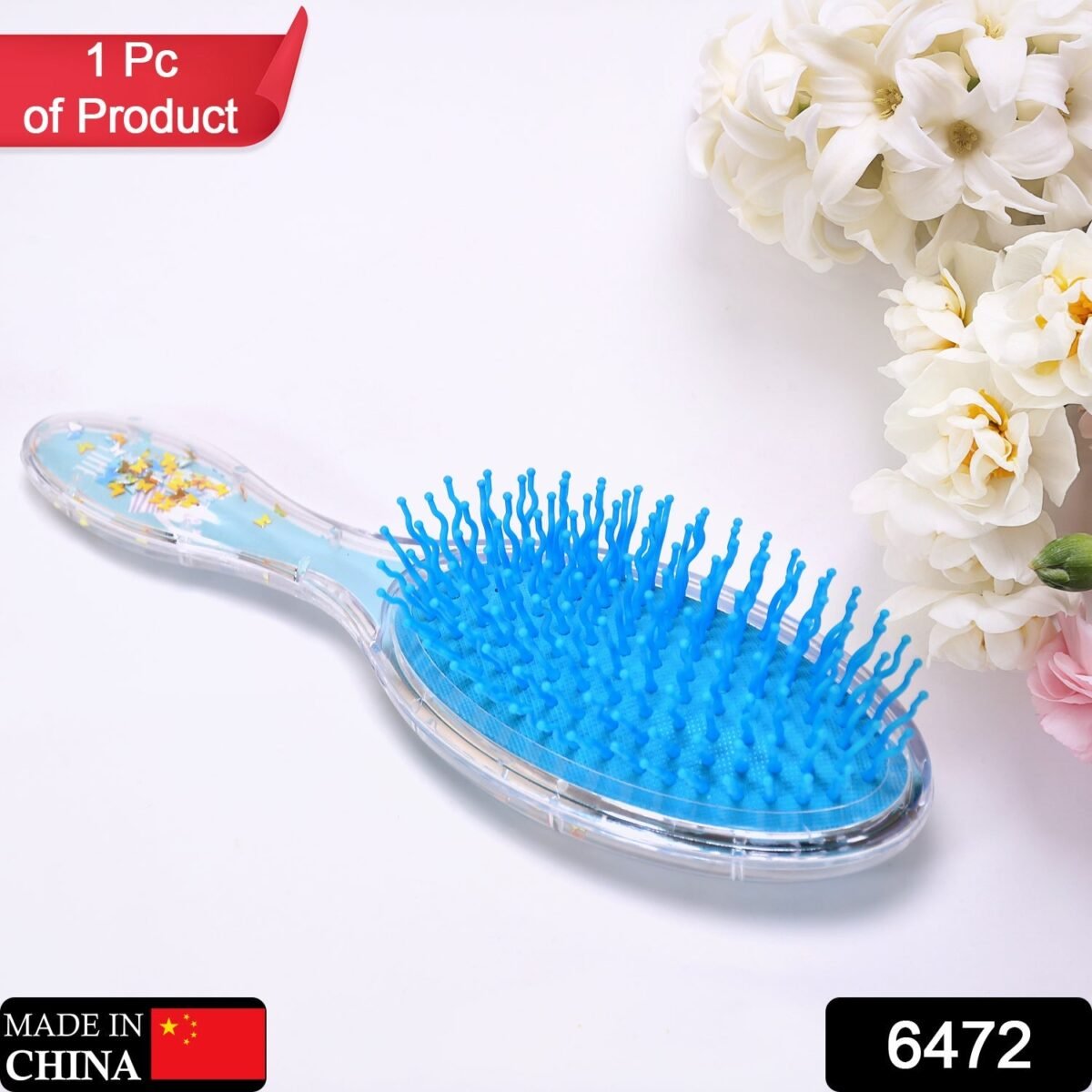 Kids Detangling Hair Brush – Anti-Static, Soft Massage, Multi-Design, Hair accessories - Image 2
