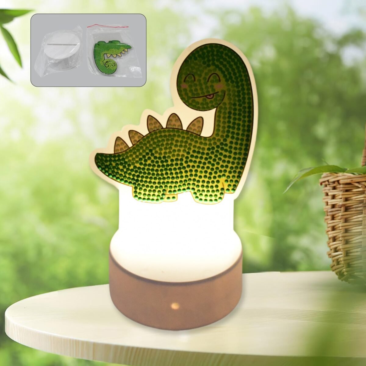 Night Light for Kids Toy Toddlers Desk Lamp (1 Pc / Battery Not Included / Mix Design) - Image 1