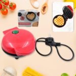 Mini Waffle Maker Machine Waffle Iron Home Appliances Kitchen Gift Easy To Clean, On-Stick Surfaces, Perfect Breakfast, Dessert, Sandwich, Pan Cakes, Paninis / Other Snacks Machine - Image 3