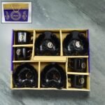 A One Ceramic Tea / cups / Mug Set With Leaf Shape Serving Bowl (8 Pcs set) - Image 6