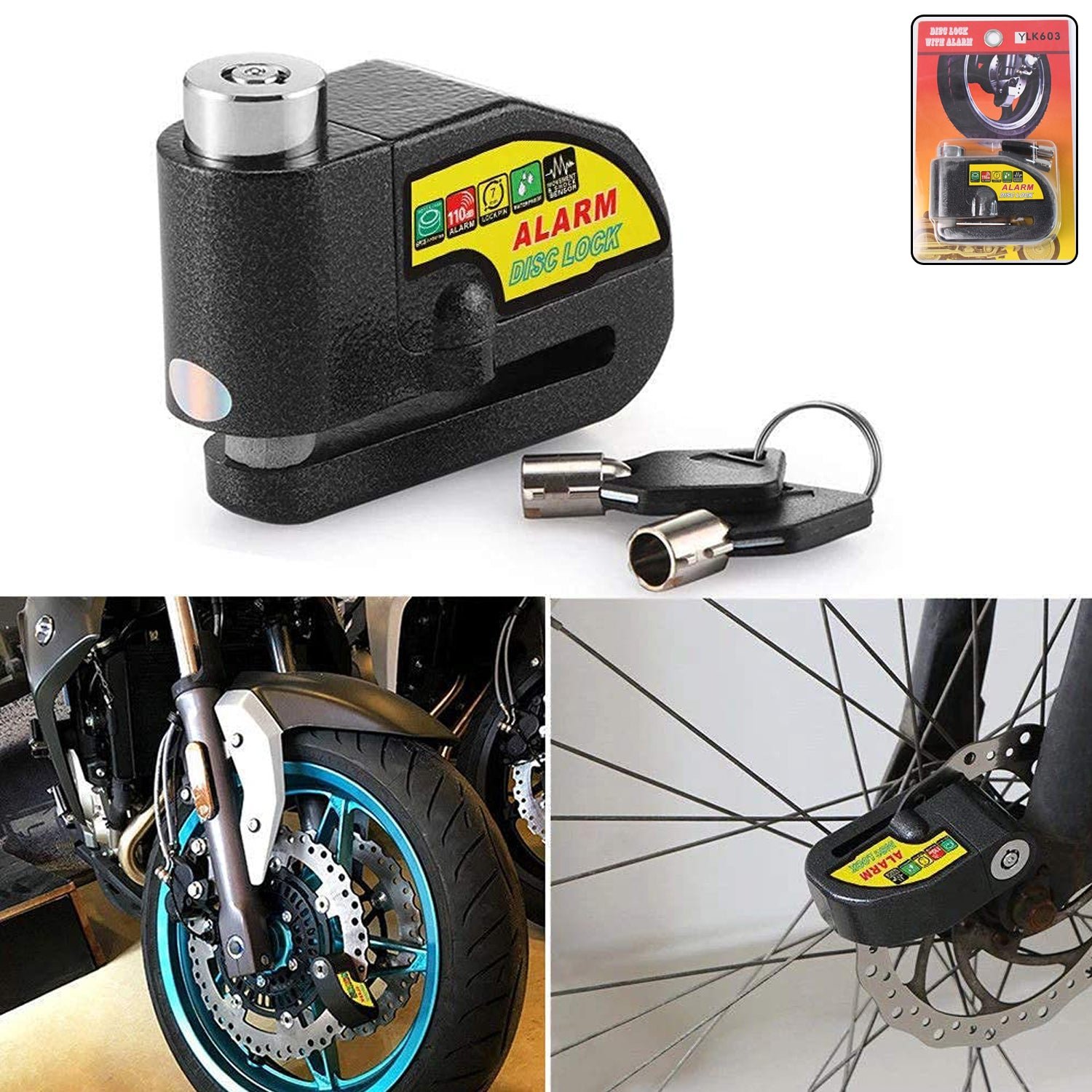 01_95a4c089-e29c-45f4-b91a-edb88b3f7c59.jpg Alarm Disc Lock Motorbike Anti-Theft Disc Brake Lock (1 Pc / With 2 Key) - Image 1