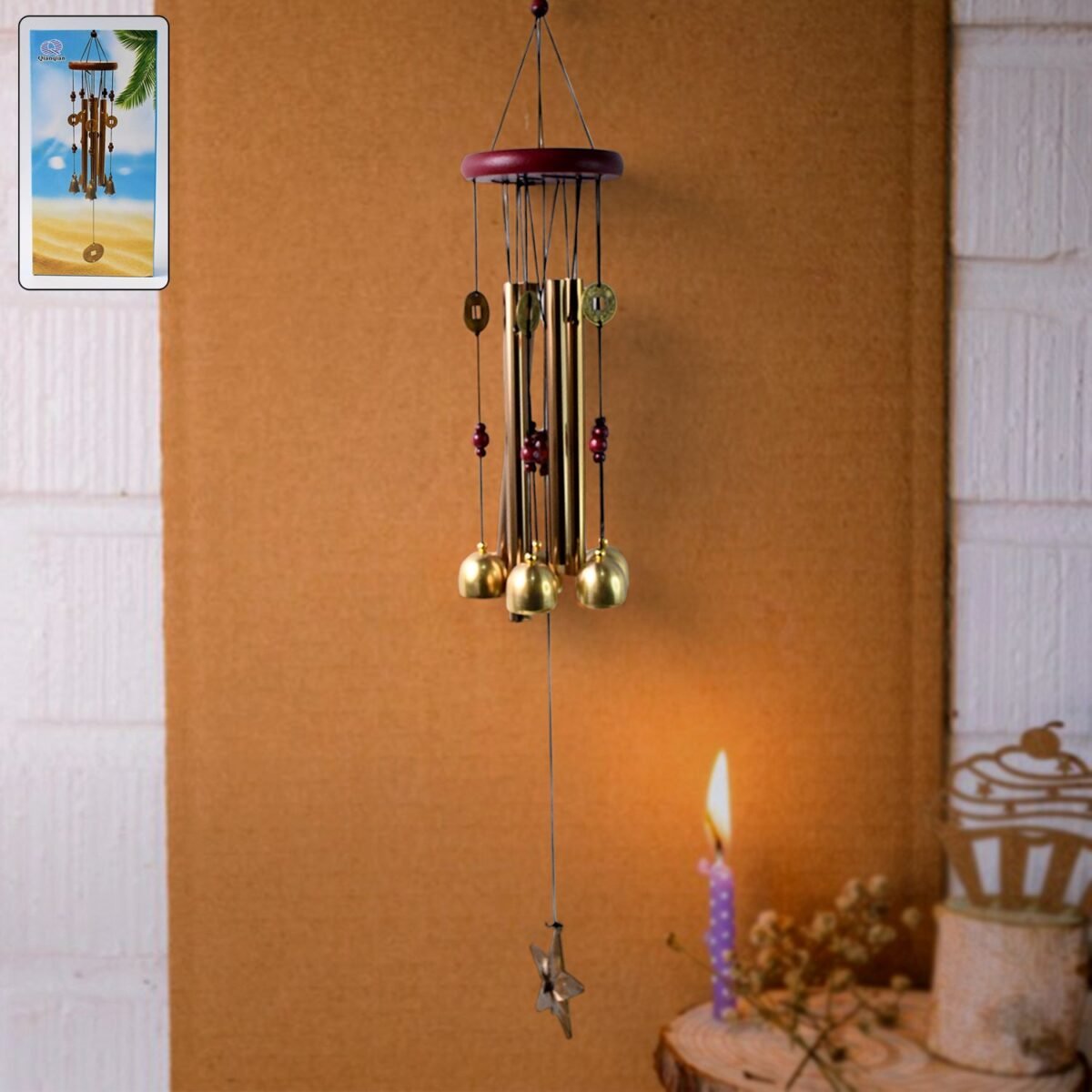 Wind Chimes Outdoor Hanging Dragonfly Wind Chime for Outside (1 Pc) - Image 2