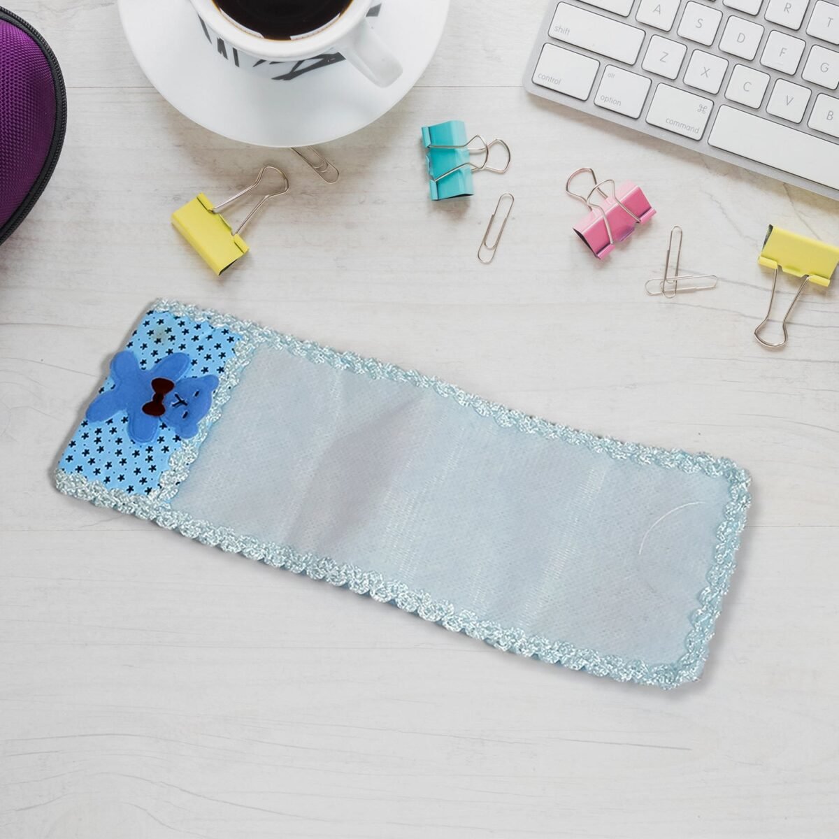 Remote Control Cover - Cartoon Cloth Lace Protective Case (Big, 24×8cm) - Image 1