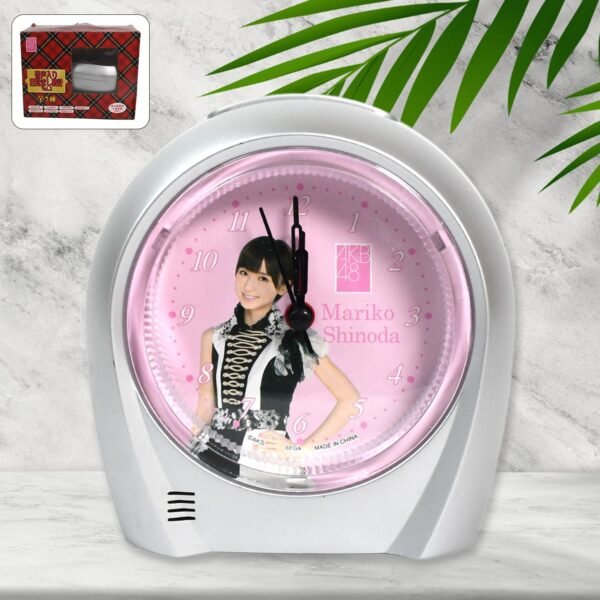 Plastic Alarm Clock – Timeless Design for Your Desk (1 Pc)