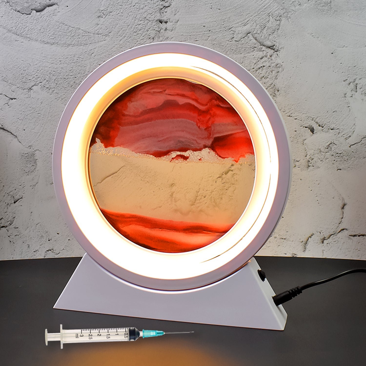 01_aa83c0d6-4128-4e9b-a7ef-ce26a8cd5946.jpg 3D Liquid motion Display With LED Light (1 Pc) - Image 1