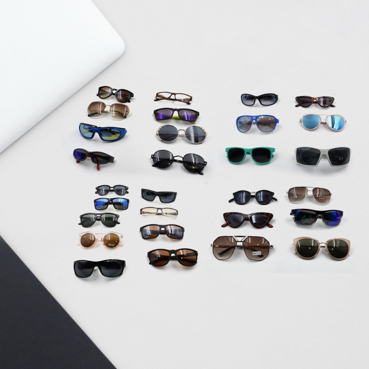 Mixed Design Sunglasses for Outdoor UV Protection (1 Pc) - Image 1