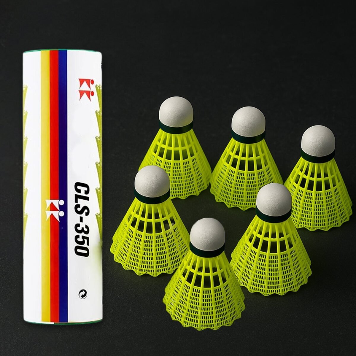 Durable Plastic Shuttlecock (6 Pcs Set) - Image 2