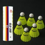 Durable Plastic Shuttlecock (6 Pcs Set) - Image 2