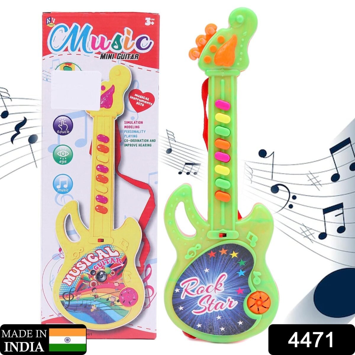 Mini Guitar Colorful with Delightful Music - Image 2