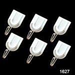 Adhesive Sticker ABS Plastic Hook Towel Hanger for Kitchen / Bathroom - Image 2