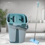 Scratch Cleaning Mop with 2 in 1 Self Clean Wash Dry Hands Free Flat Mop - Image 3