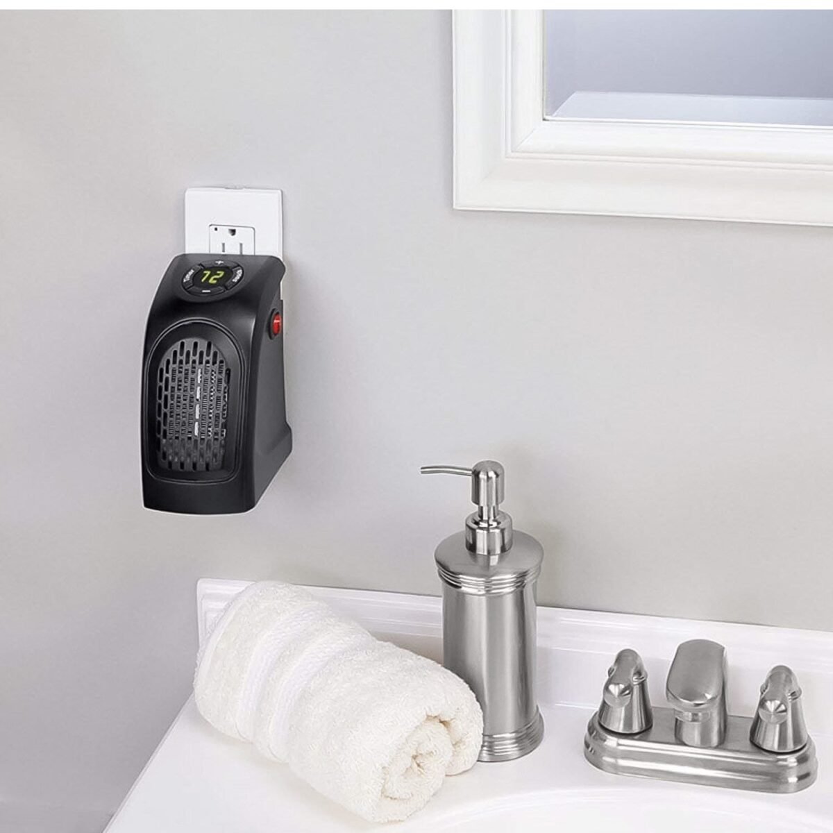 Electric Mini Handy Heater Plug-In Wall (400w) - Image 7
