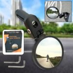 Bar End Bike Mirror: 360° Rotatable & Foldable (1 Pc) - Image 3