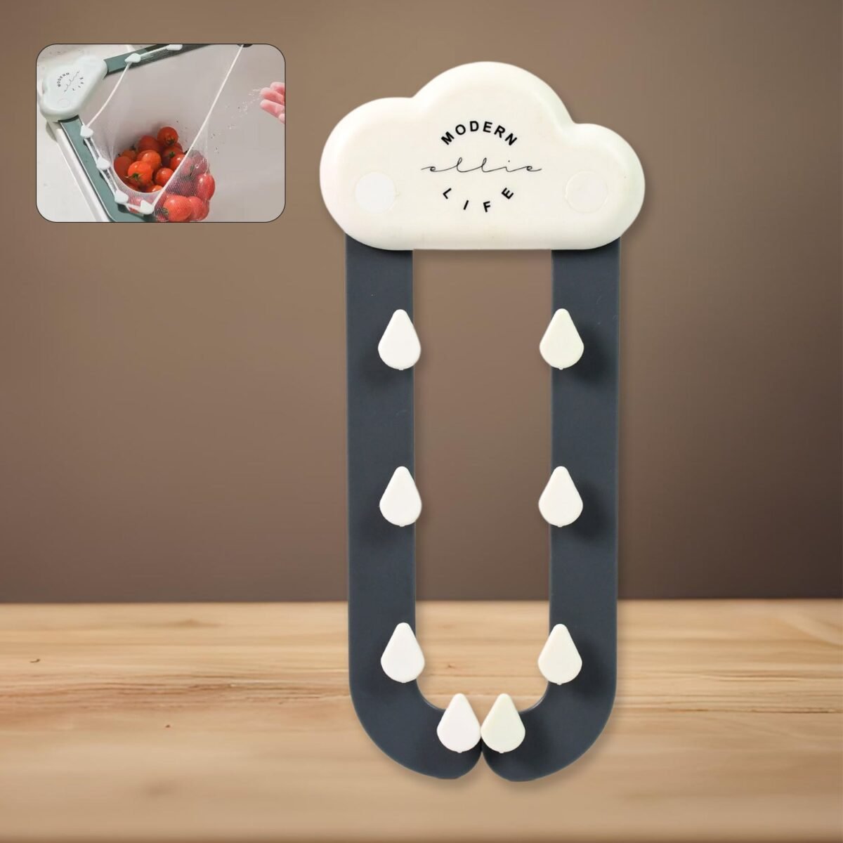 Kitchen Sink Strainer Triangle, Kitchen Sink Filter Triangle Rack (1 Pc) - Image 1