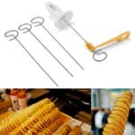 1 Set Potato Spiral Cutter, Potato Twister (4 Spits) - Image 2