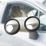 Car Blind Spot Mirror – HD Glass, Convex & Frameless (2 Pcs Set)