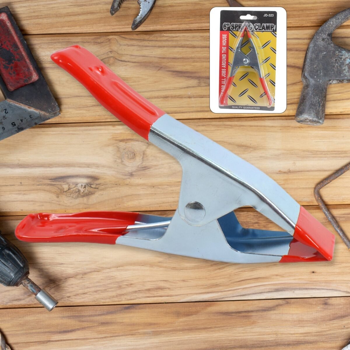 6 Inch Spring Clamps Heavy Duty Spring Metal Spring (1 Pc) - Image 1
