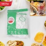 Disposable Elastic Food Storage Covers Bag (100 Pcs Set / Big)