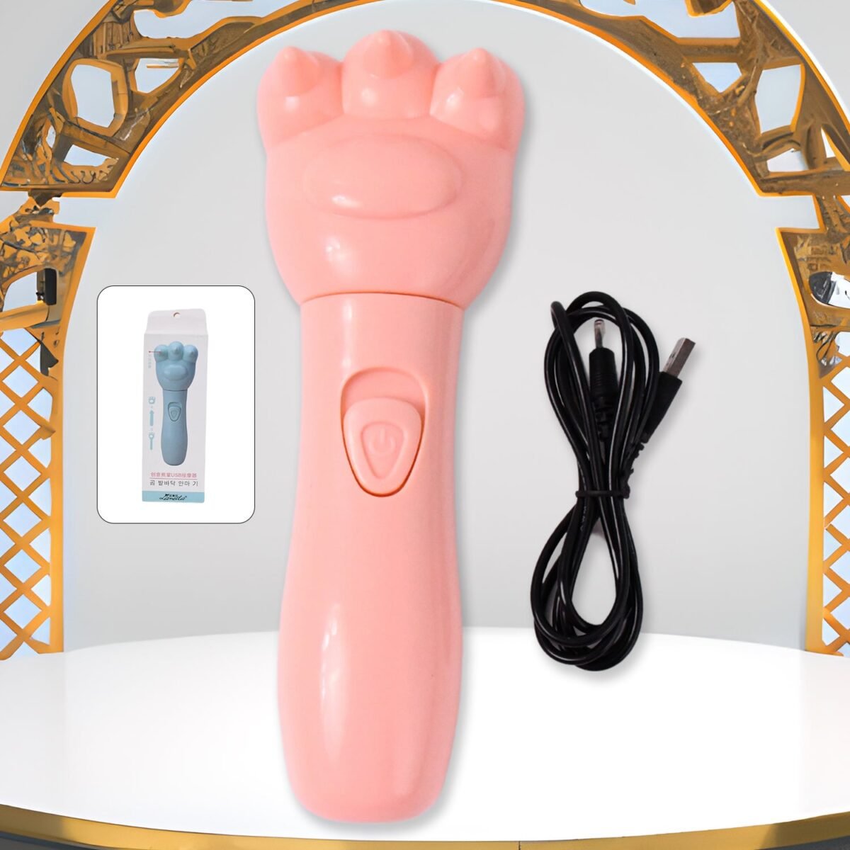 Bear Hand Massager for Khujli Relief - Soothing Comfort for Itchy Skin - Image 1