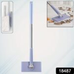 Automatic Cloth Changing Mini Mop with Push Pull Cloth Changing Handle (1 Pc) - Image 2