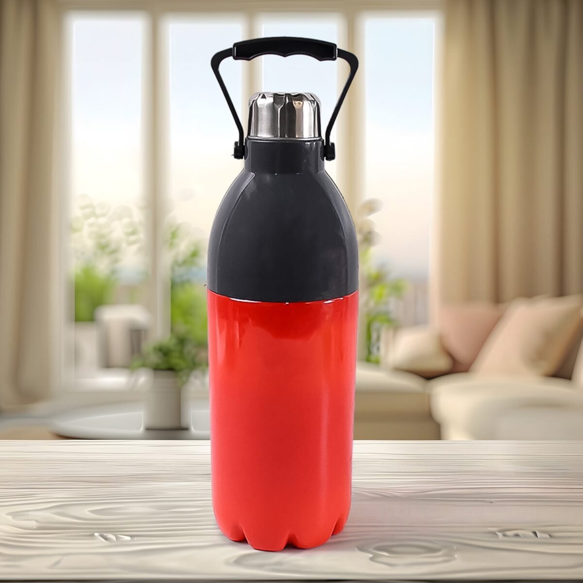 Plastic Sports Bottle Insulated, Leakproof, BPA-Free (1400ml / Mix Colour) - Image 1