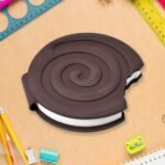 ROUND CHOCOLATE DIARY NOTEBOOKS ORIGINAL SMELL WRITING PRACTICE BOOK ( 1PC / BOOK) - Image 3