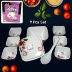 Hector High Quality Dinning Dinner / Pudding Set (9 Pcs set) - Image 5