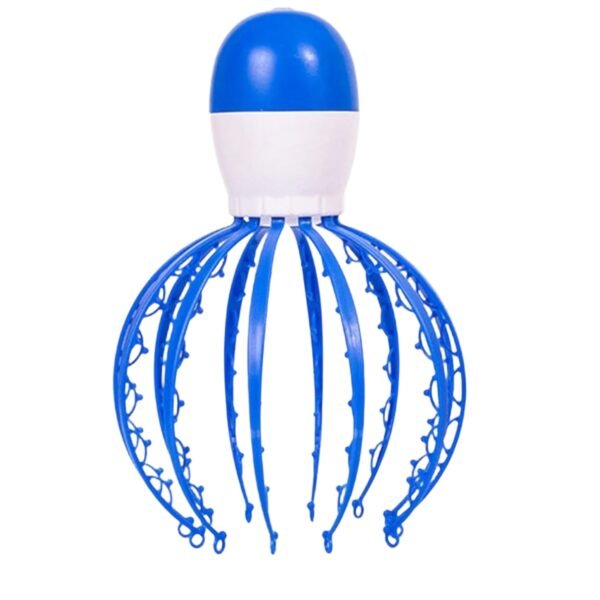 Electric Octopus Claw Scalp Massager Stress Relief Therapeutic Head Scratcher (Not included battery / Mix Color)