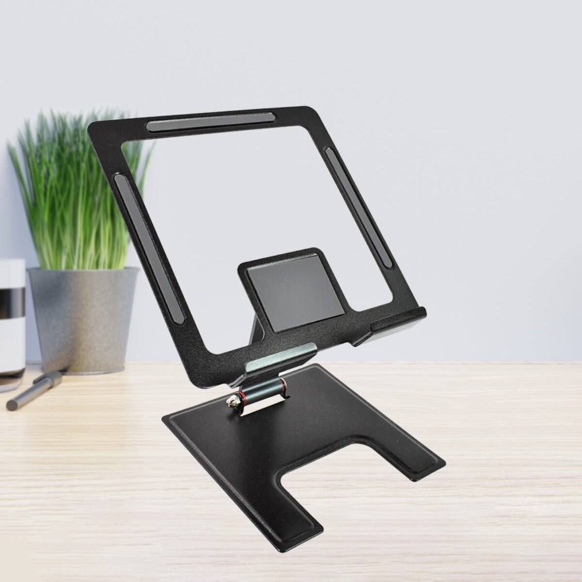 Adjustable Desktop Tablet Phone Stand Aluminium Alloy Stand For Phone (1 Pc) - Image 1
