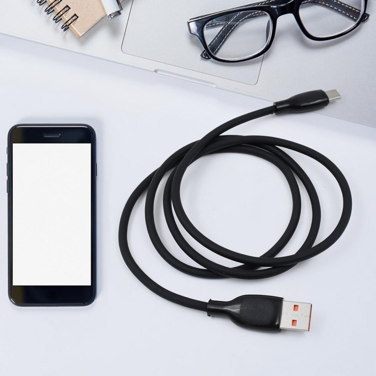 Type C data cable Fast Charging Cable (1 Mtr. Approx / 1 Pc) - Image 6